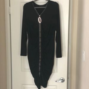 Fashion to figure zip me up flattering dress